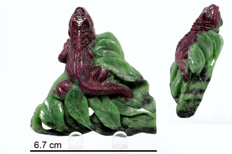 Ruby/Zoisite Carvings